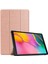 10,4" (SM-T500 T505) Için, 10,4" Samsung Tab A7 Tablet 2020 Için Koruyucu Stand Kılıfı Sert Kapak Kılıfı - Pembe Altın (Yurt Dışından) 1