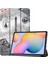 Samsung S6 Lite 10.4 Inç P610 Tpu Kalem Tepsisi Tablet Kılıfı P610/P615 Deri Kılıf Demir Kulesi (Yurt Dışından) 1