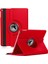 iPad Kılıfı Fit 2018/2017 iPad 9.7 6./5. Nesil - 360 Derece Dönen Otomatik Uyandırma/uyku Özellikli iPad Hava Kılıfı Kapağı, Apple iPad 9.7 Inç 2018/2017 ile Uyumlu (Kırmızı) (Yurt Dışından) 1