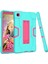 Galaxy Tab A7 Lite 8.7 Kılıf Için, Ağır Hizmet Tipi Sağlam Tam Vücut Hibrit Darbeye Dayanıklı Damla Kılıf Samsung Galaxy Tab A7 Lite 8.7 2021 Modeli SM-T220/SM-T225(YEŞIL+KIRMIZI) (Yurt Dışından) 1