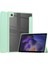 Samsung Galaxy Tab A8 10,5" 2022 Modelleri (SM-X200/X205) Için, Şeffaf Şeffaf Sırtlı Darbeye Dayanıklı Kapak, Otomatik Uyandırma/uyku, Nane Yeşili (Yurt Dışından) 1