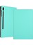 Samsung Galaxy Tab S7 PLUST970 Düz Deri Kılıf SM-T975 Yumuşak Kabuk Tpu Kapak Yeşil (Yurt Dışından) 1