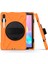 Galaxy Tab S6 Için Manyetik Kalem Kılıfı Anti-Drop Standı Tablet Kılıfı Tam Vücut Sağlam Standı Galaxy Tab S6 10.5 "model SM-T860/T865 Versiyonu (Turuncu) (Yurt Dışından) 1
