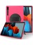 Samsung Tab S7 Plus Tablet Kılıfı Için TT970/T975/T976 Kalem Yuvası ile Tab S7 Döner Braket Koruyucu Kılıf Işık Gül Kırmızı (Yurt Dışından) 1