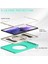 Samsung Tabs7 Fe Tablet Kalem Oluk Deri El Kayışı S7PLUS T970 Döner Braket Koruyucu Kabuk Matcha Yeşili Için (Yurt Dışından) 2