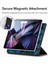 iPad Pro 11 2021/2020 (3./2. Nesil) ile Uyumlu Manyetik Kılıf, Pen 2 Desteği, Üçe Katlanan Stand Kapağı, Otomatik Uyku/uyandırma Işlevi, Siyah (Yurt Dışından) 3