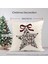 Atmak Yastık Kapakları 18X18 Inç Noel Pentagram Şapka Çan Ağacı Yastık Kılıfı Keten Ev Dekor Yastık Kılıfı Yatak Kanepe Kanepe (Noel Desen 30) (Yurt Dışından) 4