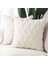 2'li Yumuşak Peluş Kısa Yün Kadife Dekoratif Kırlent Kılıfı 18X18 INÇ/45X45CM Kare Lüks Stil Yastık Kılıfı Kanepe Yatak Odası Için Yastık Kabuğu (Krem-Beyaz) (Yurt Dışından) 3