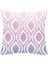 Atmak Yastık Örtüleri Geometrik Kare Minder Örtüsü Degrade Ombre Kısa Peluş Yastık Kanepe Kanepe Yatak Odası Araba Için Kapakları 18X18 Inç 2 Adet (Açık Mor) (Yurt Dışından) 1