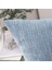 2'li Paket Dekoratif Çuval Bezi Keten Atmak Yastık Kılıfı Modern Çiftlik Evi Yastık Kılıfı Rustik Dokuma Dokulu Minder Örtüsü Kanepe Kanepe Yatak 20X20 Inç Açık Mavi (Yurt Dışından) 4