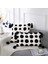 Dekoratif Peluş Atmak Yastık Kapakları 18 x 18 Inç Siyah, Katı Pom Pom Püsküllü Modern Boho Kare Minder Örtüsü Kanepe Için Yastık Kılıfı (Siyah) (Yurt Dışından) 3