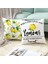 Limon Güz Atmak Yastık Kapakları Sarı Limon Baskı Yastık Yumuşak Modern Çiftlik Evi Yatak Odası Kanepe Oturma Odası Için 18 x 18 Inç (Limon 5) (Yurt Dışından) 5