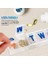 Hap Kutusu 7 Günlük Vitamin Kutusu ve Ilaç Kutusu Düzenleyici Beyaz Şeffaf Kutu Tutucu (B) (Yurt Dışından) 2