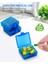 Küçük Cep Hap Kutusu (3 Paket), Çanta Seyahati Için Taşınabilir Günlük Tek Hap Kutusu Organizatörü, Haplar Için Bir Günlük Mini Hap Kabı Vitamin Balık Yağı Takviyeleri (Lacivert) (Yurt Dışından) 4
