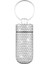Bling Hap Kutusu Hap Kabı Yapay Elmas Hap Kutusu Taşınabilir Su Geçirmez Cep Hap Tutucu Depolama Şişesi Seyahat, Açık Hava, Kamp Için Anahtarlık ile (Gümüş) (Yurt Dışından) 1