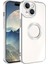 Apple Iphone 15 Plus Kılıf Kamera Korumalı Logo Açık Renkli Kenarlı Omega Silikon 1