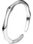 S925 Ayar Gümüş Yüzük, Açılabilir Ayarlanabilir Yüzük, Küçük ve Sade (Yurt Dışından) 1