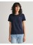 Kadın Lacivert Regular Fit Bisiklet Yaka T-Shirt 4200200.433 1