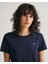 Kadın Lacivert Regular Fit Bisiklet Yaka T-Shirt 4200200.433 4