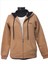 Kadın Sweatshirt Kapüşonlu Fermuarlı Bej 5