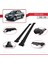 Toyota Hilux 2006-2016 Arası ile Uyumlu Fly Model Ara Atkı Tavan Barı Siyah 5