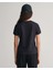 Kadın Siyah Regular Fit Bisiklet Yaka Düz T-Shirt 4200200.5 2