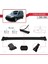 Citroen Berlingo 2003-2008 Arası ile Uyumlu Fly Model Ara Atkı Tavan Barı Siyah 4