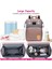 Çok Fonksiyonel Diaper Bag Backpack Waterproof Mommy Bag Nappy Bag Maternity Backpack For Baby With Insulated Pockets Diaper Pad Toys Burp Cloth USB Port (Yurt Dışından) 2