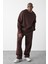 Kahve Basic Oversize Eşofman Takım 2