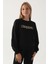 Kız Çocuk Siyah Sweatshirt 2