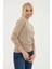 Bisiklet Yaka Slim Fit Ince Triko Kadın Kazak 23K0777K1 3