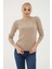 Bisiklet Yaka Slim Fit Ince Triko Kadın Kazak 23K0777K1 4