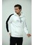 Kapişonlu Parçalı, Baskılı 3iplik Sweatshirt Hoodie 2
