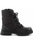 Siyah Paraşüt Kadın Bot & Bootie K02179000167 2