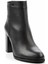 Siyah Hakiki Deri Kadın Bot & Bootie K02208021103 3