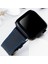 Apple Watch Kordon 42MM 44MM 45MM 49MM 3 / 4 / 5 / 6 / se / 7 / 8 / 9 / Ultra / Ultra 2 Lacivert Deri Kayış 1