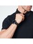 Samsung Galaxy Watch 4 5 6 / Watch 6 Classic 40MM 43MM 44MM 47MM Watch 5 Watch 5 Pro 40MM 44MM 45MM Watch 4 40MM 42MM 44MM 46MM 3 İp Motifli Siyah Deri Kordon 20MM Deri Kayış 7