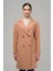 Kruvaze Oversize Balık Sırtı Kaban Somon 3949 2