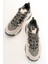 Leona Buz Siyah Kadın Spor Sneakers 2