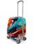 Renkli Desenli Mini Kabin Boy Valiz (40CM) 16765 1