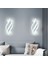 LED Duvar Lambası Iç Mekan, Modern Duvar Aydınlatması Soğuk Işık 6000K (Yurt Dışından) 5