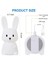 Tavşan Gece Lambası Baby Touch 7 Renk | USB Şarj Edilebilir Zamanlanmış Olabilir Çocuk Gece Lambası Deco Lamba Noel Dekorasyonu Için Çocuk Odası Doğum Günü Hediyesi (Yurt Dışından) 3