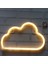 LED Neon Tabelalar Bulut Duvar Dekoratif Gece Lambası Yatak Odası Kızların Çocuk Odası Ev Dekoru Neon Işık Akülü ve USB Fişi (Necld) (Yurt Dışından) 3