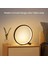 Tasarımcı Yuvarlak Masa Lambası 25 cm Yuvarlak LED Dokunmatik Kontrol 3 Parlaklık Seviyesi Yuvarlak Modern Tasarım Yatak Odası Oturma Odası Ofis Için Kısılabilir Başucu Lambası (Yurt Dışından) 1