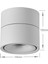 Iç Mekan 10W LED Spot, 360° Ayarlanabilir Döner Tavan Armatürü ve Yüzey Aydınlatma Cob LED 10X10CM/ALÜMINYUM Duvar Lambası (BEYAZ-3000K) [enerji Sınıfı A+] (Yurt Dışından) 5