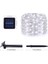Solar Dize Işıklar, 100 Led'li Dış Mekan Güneş Peri Dize Işıkları 33FT Gümüş Bakır Tel 8 Mod Su Geçirmez (Soğuk Beyaz) (Yurt Dışından) 4