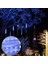Dış Mekan Dize Işıklar, LED Meteor Yağmuru Işığı, Kar Yağışı Işıkları, Düğün Bahçe Balkon Ağacı Dekorasyonu Için Su Geçirmez Noel Işıkları, 30CM 10 Tüpler, Mavi (Yurt Dışından) 4