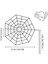 Cadılar Bayramı Örümcek Web Işığı LED Web Işıkları Sahte Örümcek Web Dekorasyonu Destek Parti Bar Perili Ev Dekorasyonu Için Örümcek Web Lambası Atmosferi (Pil Yok) (Yurt Dışından) 2