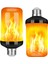 LED Alev Efektli Yangın Ampulü, Yükseltilmiş 4 Mod Titreşen Ateş Noel Süslemeleri Işıkları, Baş Aşağı Efektli E26 Taban Alev Ampulü (2 Paket) (Yurt Dışından) 1