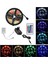 Juskys LED Şerit 5m, Uzaktan Kumandalı ve Güç Kaynaklı, Kendinden Yapışkanlı, Kısaltılabilir, Kısılabilir | 300 LED | IP20 Iç Mekan | 12V | Rgb | LED Bant Işık Bandı Şerit (Yurt Dışından) 2